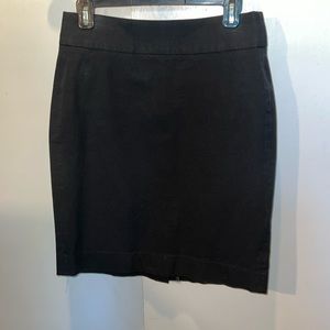 Banana republic Sloan knee length black skirt